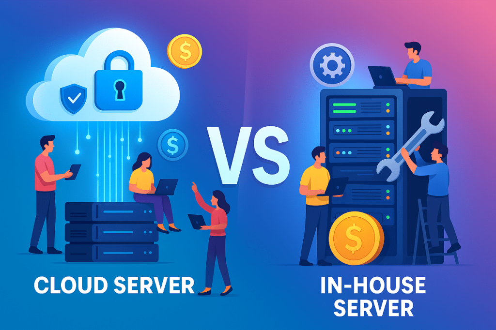 Cloud server vs in-house server