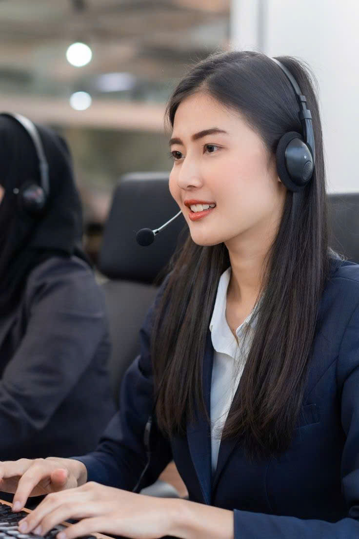 Đội ngũ hỗ trợ khách hàng SV TELECOM